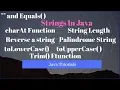 Java Tutorial For Beginners - Strings In Java