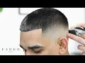 BARBER TUTORIAL - EASY MID FADE STEPS FOR BEGINNERS