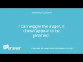 my snowblower stalls when I engage the auger The engine runs