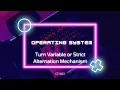 OS Turn Variable Alternation synchronization