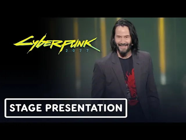 Keanu Reeves Presents Cyberpunk 2077 Full Reveal Presentation - E3 2019