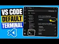 How to Change Default Terminal in VS Code 2026 Step-by-Step Guide