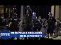 Were police negligent during BLM protest on I5