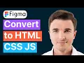 How to Convert Figma to HTML CSS JavaScript in 15 seconds