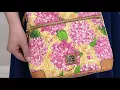 Dooney Bourke Hydrangea Basketweave Crossbody Handbag on QVC