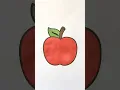 Apple Coloring kids Kids art