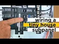 Wiring a Tiny House Sub Panel