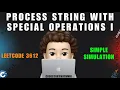 Process String with Special Operations I Simple Simulation Leetcode 3612 codestorywithMIK