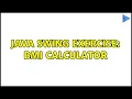 Java Swing Exercise BMI Calculator 2 Solutions