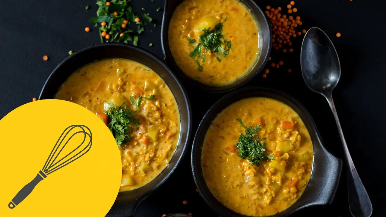 Linsensuppe | türkische Linsensuppe | sehr cremig und würzig | Kikis Kitchen