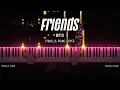 Download Lagu BTS Jimin \u0026 V - Friends | Piano Cover by Pianella Piano