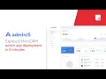 AdminJS Express admin app deploy in 5 minutes