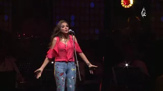 انغام   حتة ناقصه من حفل الساحل الشمالي صيف      بمسرح     دندنها