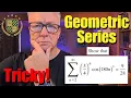 Tricky Geometric Series Q9 A-Level A2 P2 Edexcel 2021
