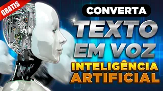 ???? Como Converter Texto em Voz Realista usando a Inteligêcia Artificial - Online e Grátis!