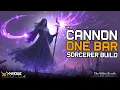ESO INSANE One Bar Sorcerer Build The Cannon NO HEAVY ATTACK
