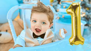 اجمل حفلة عيد ميلاد بيبي صار سنة 