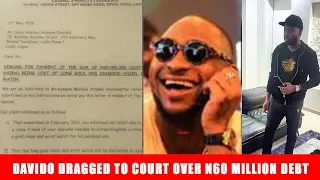 davido dragged to court over n60 million debt