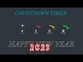 CSS SVG Circle Countdown Time Animation New Year 2023 CountDown Code with Jatin