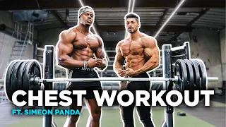 chest workout ft simeon panda