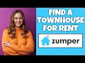 How To Find A Townhouse For Rent On Zumper Step By Step Guide - Zumper Tutorial
