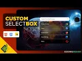 Build Custom Select Box Dropdown Menu With HTML CSS JavaScript