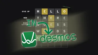 I accidentally made Wordle in DESMOS