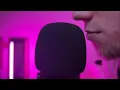 Close-Up Mic Licking ASMR (male whispers)