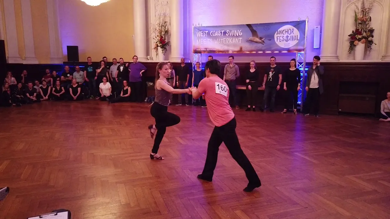 Jon Andre Haugen & Olga Ruban - 2nd place Advanced Jack&Jill - Anchor Festival 2019