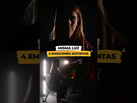 💡 4 EMOCIONES distintas usando UNA misma LUZ