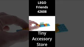 LEGO Friends 42608 Tiny Accessories Store Speed Build #shorts #lego #austrianbrickfan