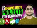 6 Spring Boot Full Stack Projects For Beginners Resume Line By Line Coding Tutorial