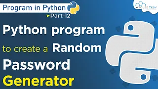 Python Program To Create A Random Password Generator Python Programming