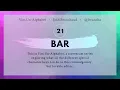 Vim Un-Alphabet 21 Bar