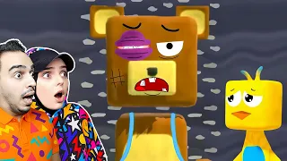SÜPER AYI BU SEFER BAŞARAMADI! (ÜZÜCÜ ANİMASYON)🐻😱