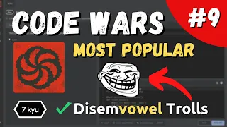 Disemvowel TROLLS - Codewars Popular Katas SOLVED