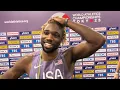 Download Lagu Noah Lyles Reacts To Bryan Levell And Gout Gout After 19.51 200m Semis At Tokyo World Championships