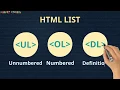 HTML List