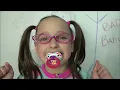 Bad Baby School Lunch Victoria Annabelle Freak Daddy Hidden Egg Toy Freaks 