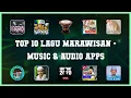 Download Lagu Top 10 Lagu Marawisan Android Apps
