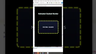 Animated Dashed Border in Java Swing