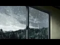 Rosyln by Bon Iver WITH rain and thunder / 1 hour 🍃 (calming and relaxing) 🍃 *ORIGINAL re-upload*