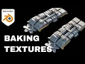 How to Bake textures in Blender under 3 minutes Beginner Tutorial