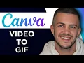 How To Convert To Gif in Canva Step-By-Step