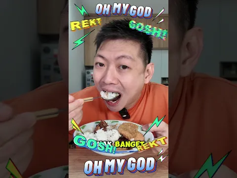 Makan pempek pake nasi ga salah kann