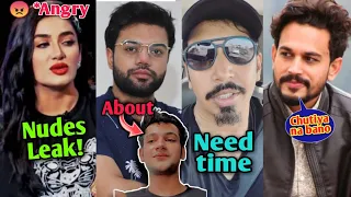 mathira nudes leak angry reaction ducky bhai about maaz safder mooroo xhehryar angry on