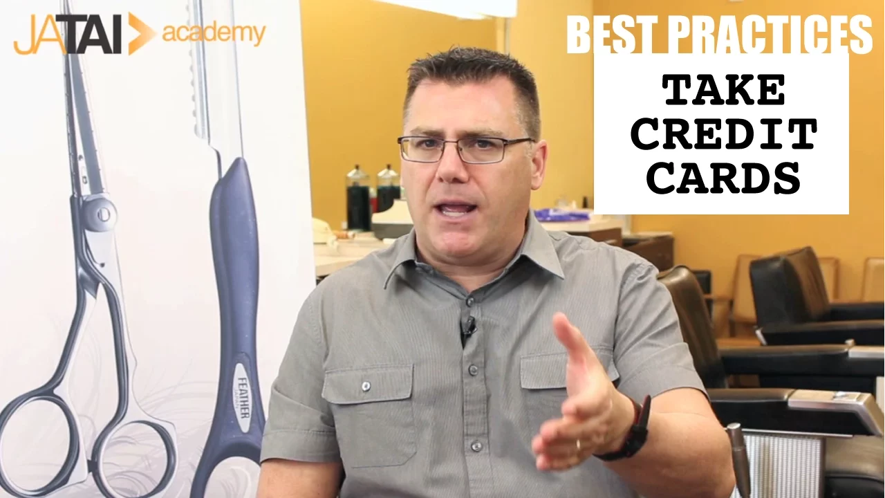 Best Practices for Barbers and Cosmetologists: Take credit cards
