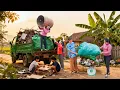 Lagu Buying 100Kg Scrap from Village Truck Fully – Load Huge Truck \u0026 Sell Fast | Tieu Hue Daily