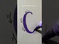 How to easily letter C