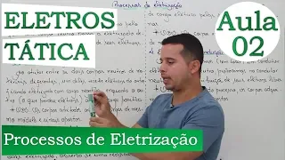 Eletrostática (Processos de Eletrização) - Aula 02